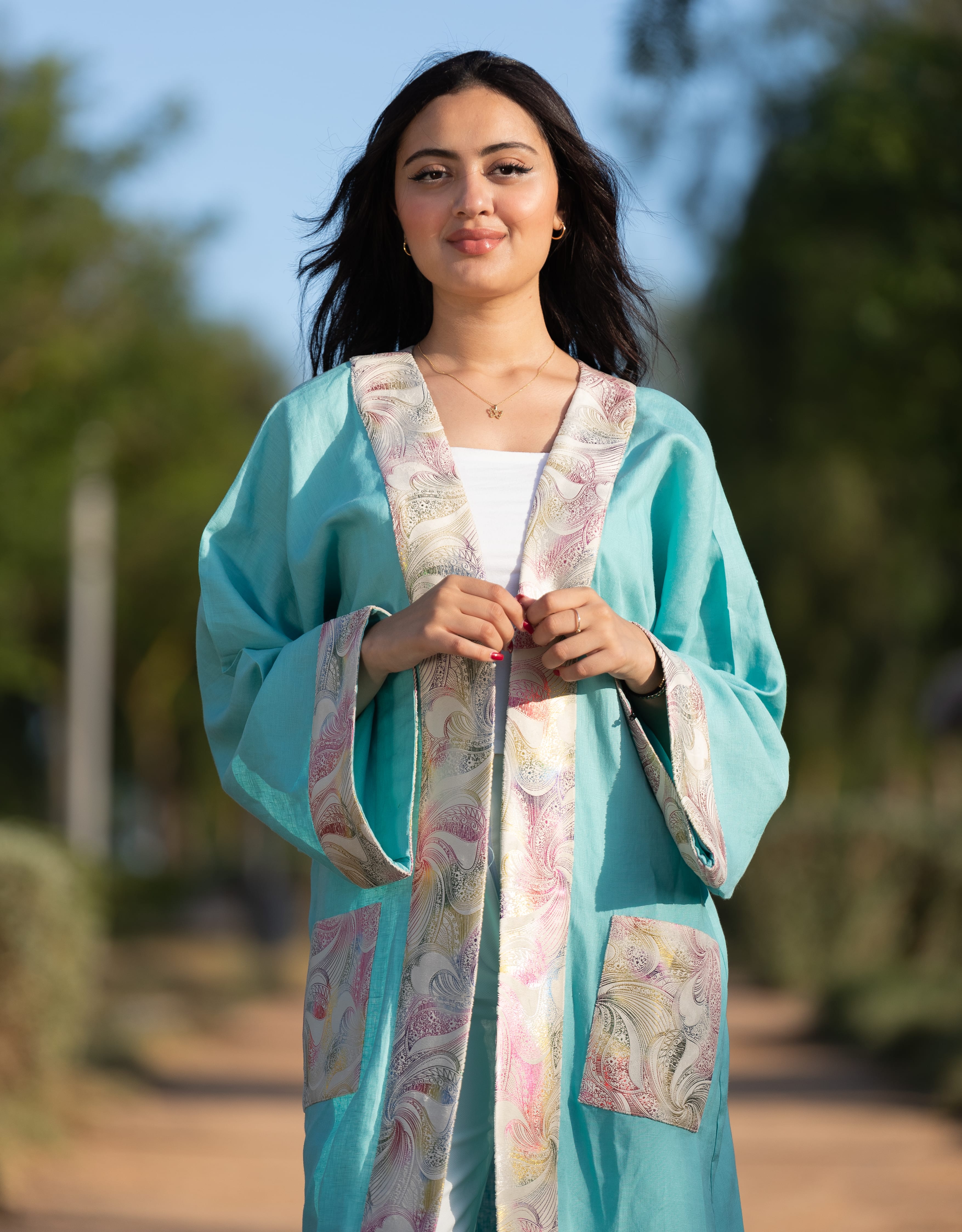 Kimono Anbar