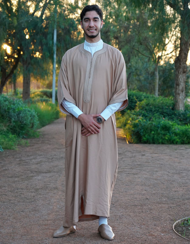 Caftan Marron machine 2024